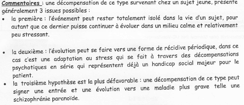 paranoïaque ou schizophréne?
